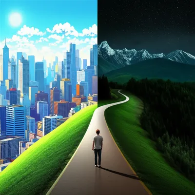 Illustration roads - Image 1