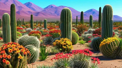 Illustration cacti - Image 1