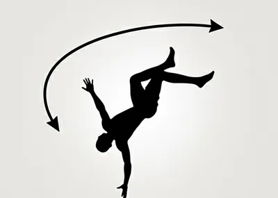 Illustration backflip - Image 1
