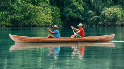 Illustration piraguas - Image 1