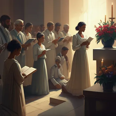 Illustration worshiped - Image 1