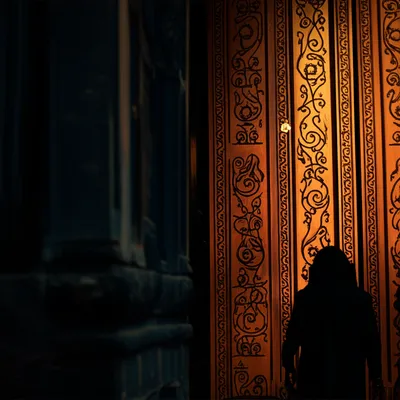 Illustration doorkeeper