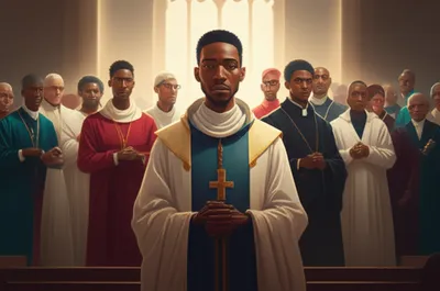 Illustration priesthood - Image 1