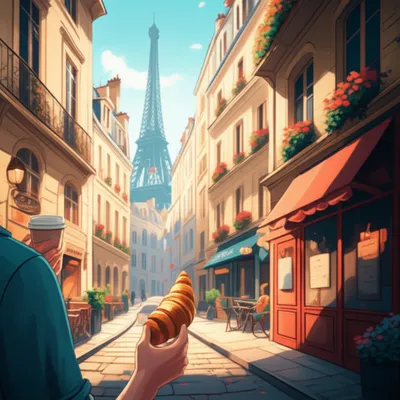 Illustration bonjour - Image 1