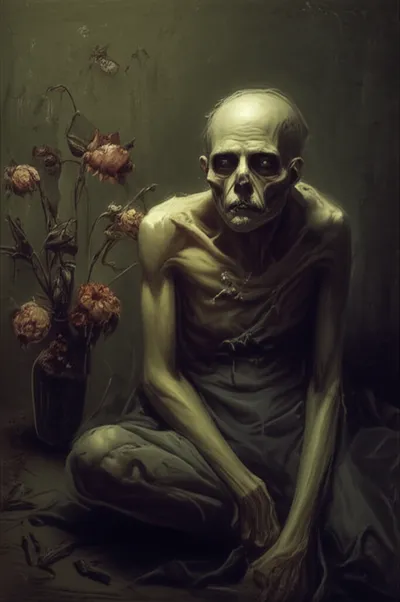 Illustration cadaverous