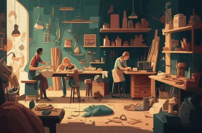 Illustration shops - Image 1