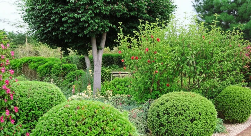 توضيح مرئي للكلمة "garden" - حديقة