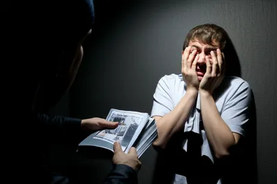 Illustration blackmail