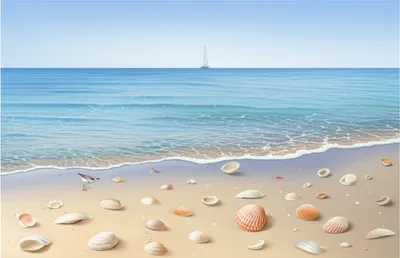 Illustration seaside - Image 1