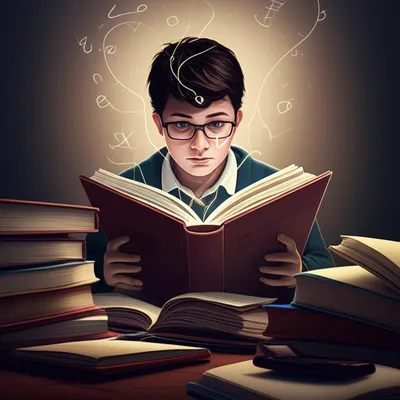 Illustration reading - Image 1