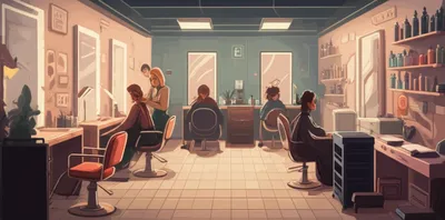 Illustration salon - Image 1