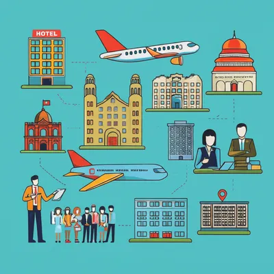 Illustration tourism - Image 1