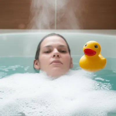 Illustration bathing - Image 1