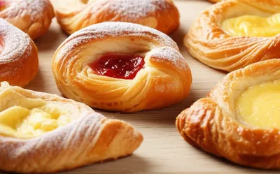 Illustration danishes