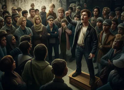 Illustration dissension