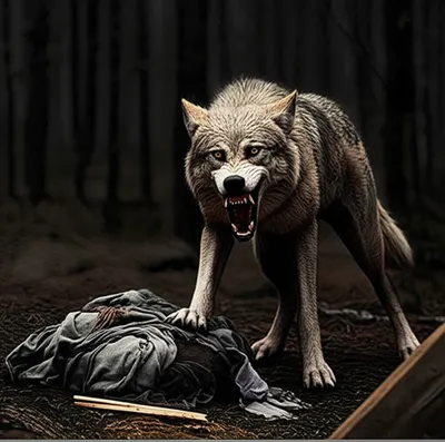 Illustration viciously