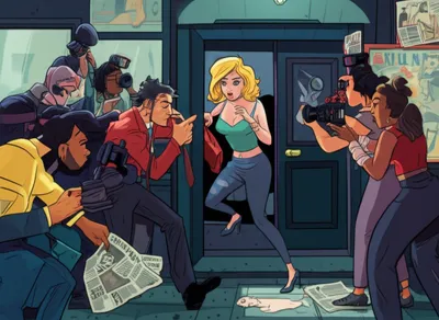 Illustration gossips - Image 1