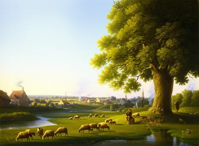 Illustration pastoral - Image 1