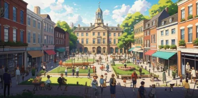 Illustration municipalities