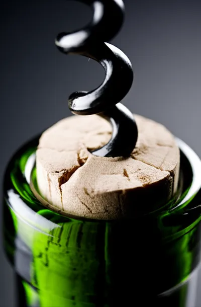 Illustration corkscrew - Image 1