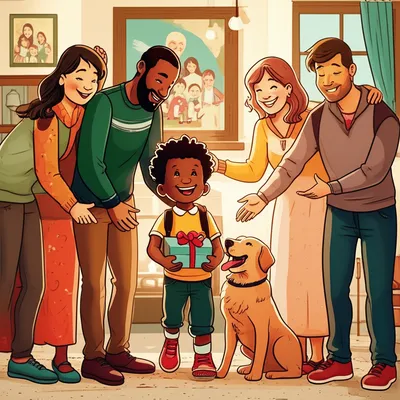 Illustration adopts - Image 1