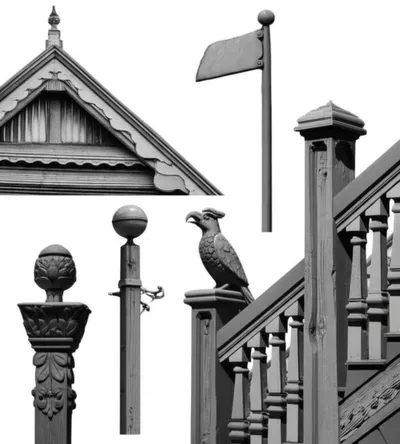 Illustration finials - Image 1