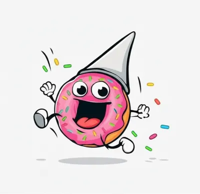 Illustration doughnut - Image 1