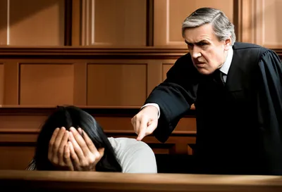 Illustration reprobating