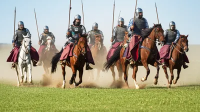 Illustration cavalry