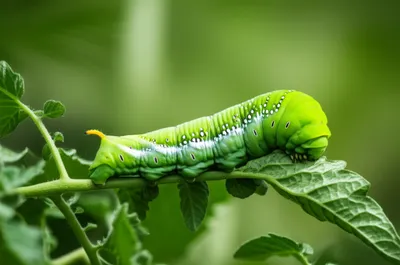 Illustration hornworms