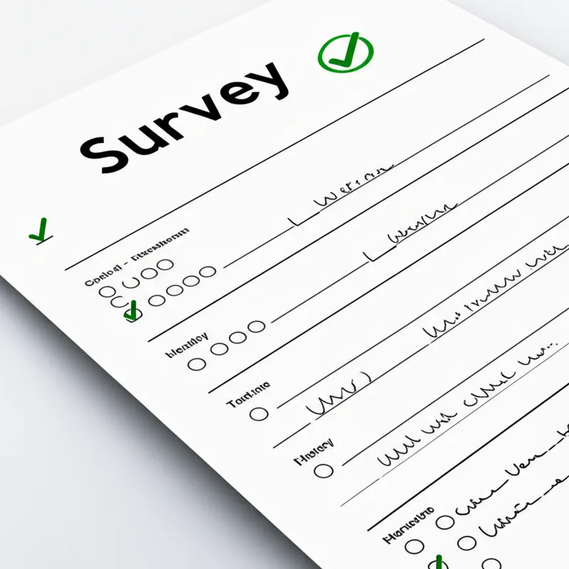 Visuelle Darstellung für das Wort „complete" - Abgeschlossene Umfrage