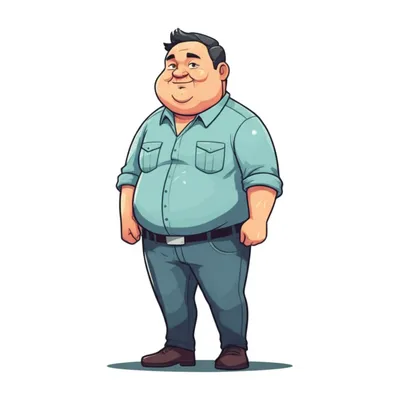 Illustration portly