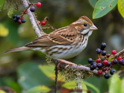 Illustration sparrows - Image 1
