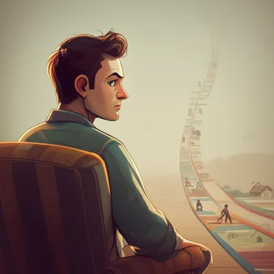 Illustration retrospectively