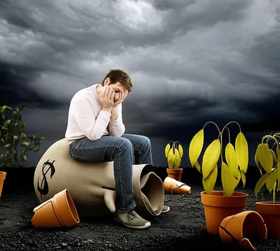 Illustration bankrupt - Image 1