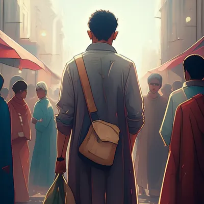 Illustration stranger - Image 1