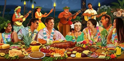 Illustration luau - Image 1