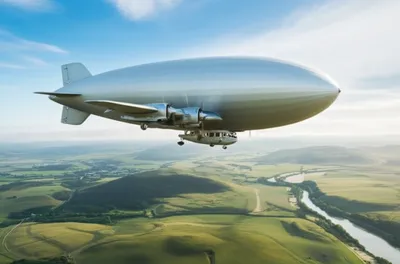 Illustration airships