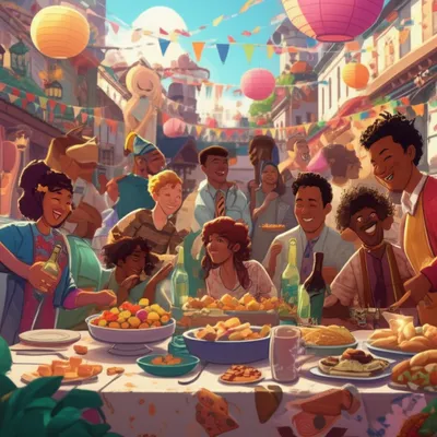 Illustration festivity - Image 1