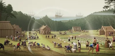 Illustration colonization