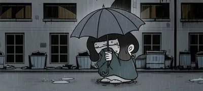 Illustration miserable - Image 1