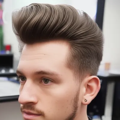 Illustration pompadour - Image 1