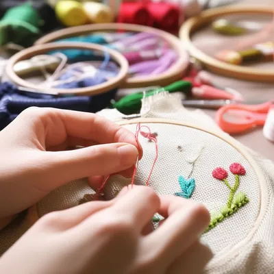 Illustration needlework - Image 1