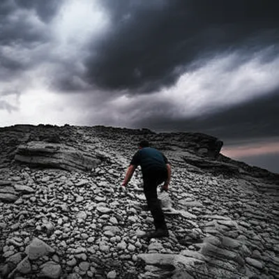 Illustration hardship