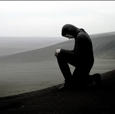 Illustration lamenting