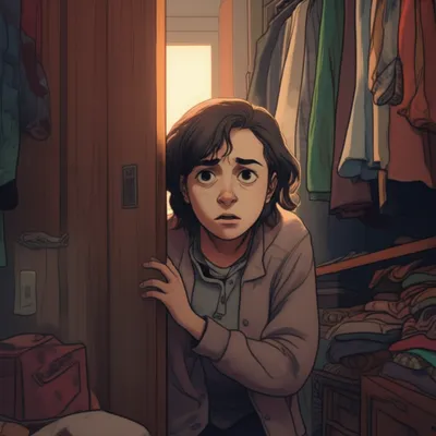 Illustration closeted - Image 1