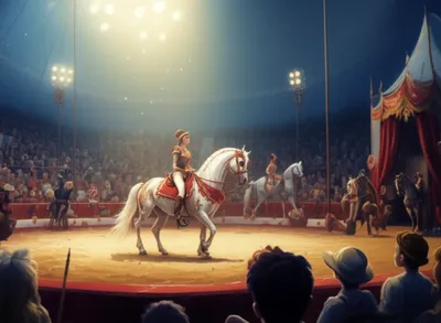 Illustration hippodrome - Image 1