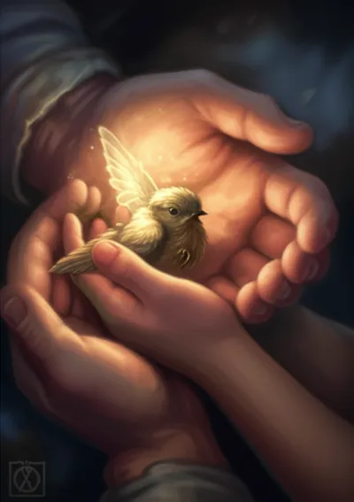 Illustration touching - Image 1