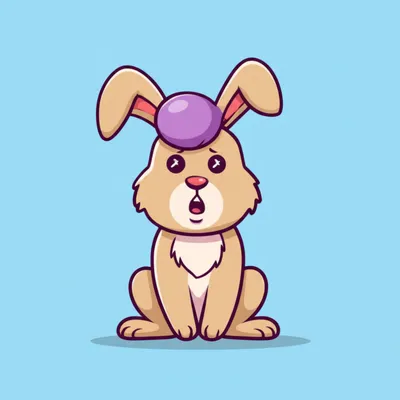 Illustration bunny - Image 1