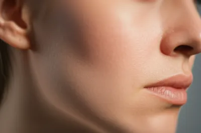 Illustration jawline